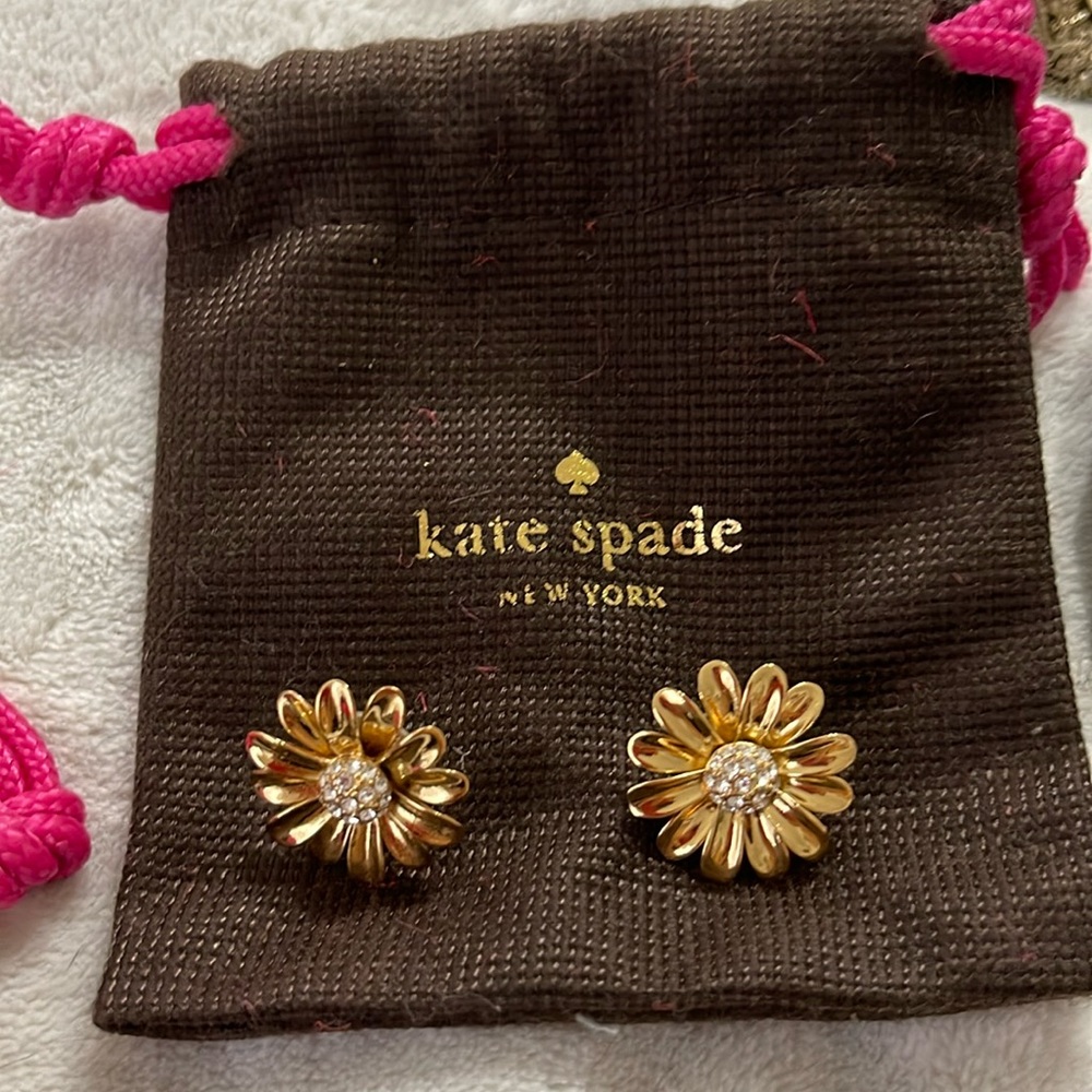 Kate Spade Flower Statement Studs